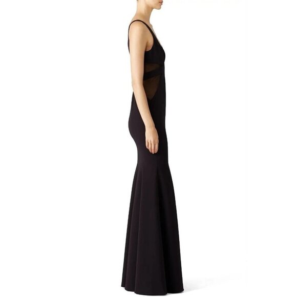 Jay Godfrey Black Rockefeller Formal Gown $485 - Picture 5 of 9